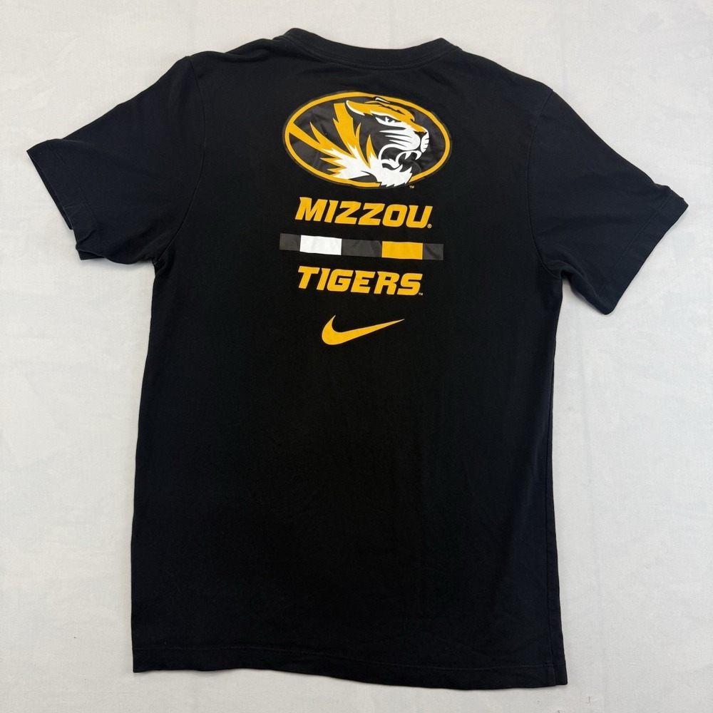 Nike NCAA Womens Missouri Tigers Mizzou Football Slim-Fit Shirt Sz M Black